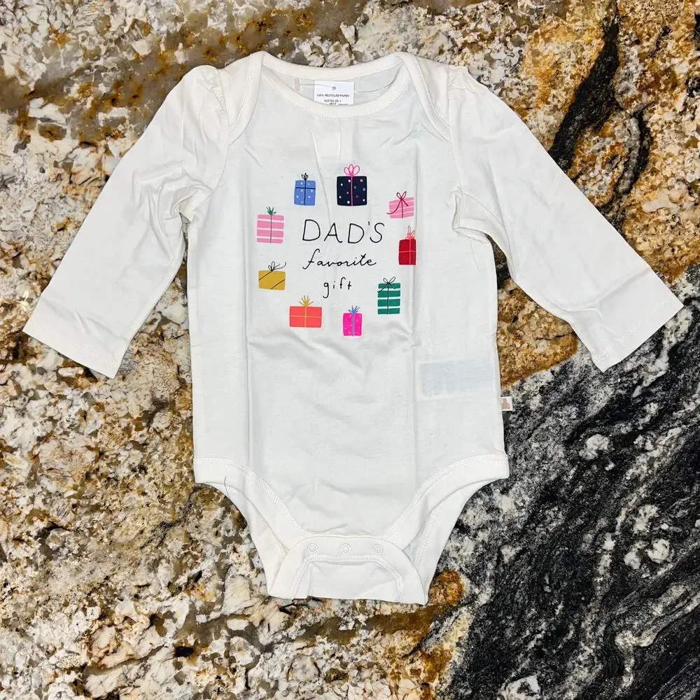 NWT GAP Baby Ivory & Navy W/